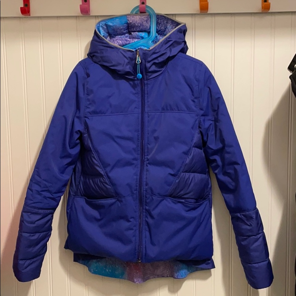 Girl’s Down Jacket Lululemon/Ivivva girls reversible down jacket